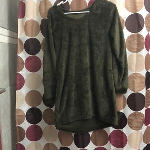 Olive green sweater